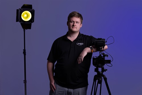 High-quality video production with professional equipment, lighting, and direction to make your business look polished and credible.