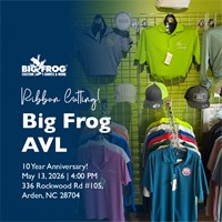 Ribbon Cutting | Big Frog AVL