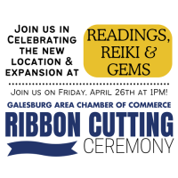Ribbon Cutting: Readings, Reiki and Gems