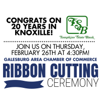 Ribbon Cutting: Tompkins State Bank in Knoxville