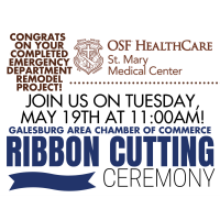 Ribbon Cutting: OSF St Mary Medical Center Emergency Department