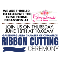 Ribbon Cutting: Greenhouse & Decor