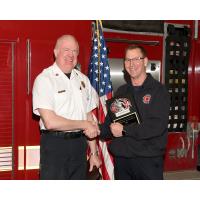 Captain Cain Recognized as Firefighter of the Year