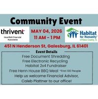 Free Community Shred & Recycling Day!
