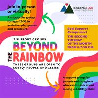 Beyond the Rainbow- two LGBTQ+ support groups