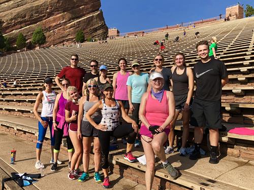 Free Red Rocks workouts on Sunday!