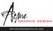 Acme Graphic Design Table at Cafe at the Place
