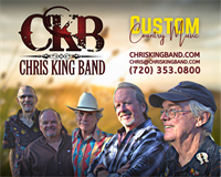 Chris King Band at the Morrison Holiday Bar on June 10, 8 to midnight!