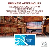 Business After Hours at Rockport Music