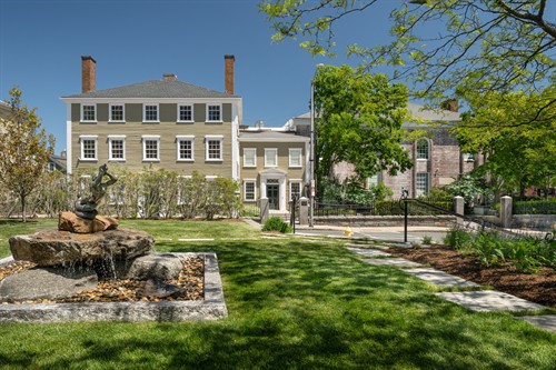 Cape Ann Museum, Exterior View From Sculpture Garden