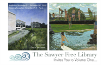 Sawyer Free Library Launches Monthly Artist Program with Volume One Exhibition