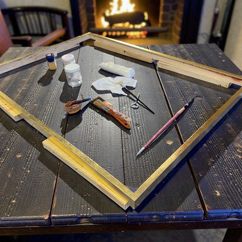 Handmade Gold Leaf Frame