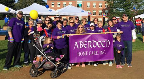 Aberdeen supports Care Dimensions - Walk for Hospice