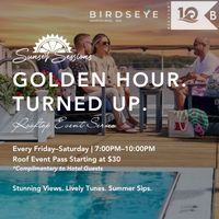 Sunset Sessions at the Birdseye Rooftop