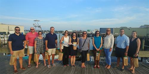 VIP Clients enjoying a walk on the waterfront!