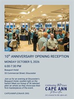 Cape Ann Plein Air's 10th Anniversary Opening Reception