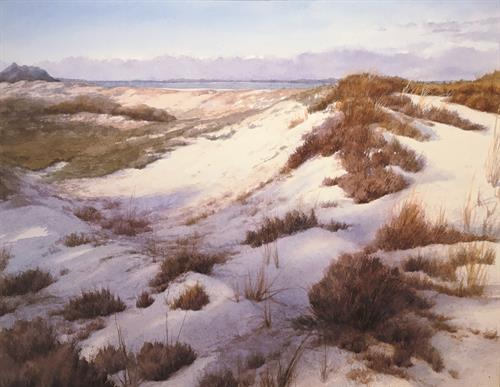"Dune Vista", 16" x 20", watercolor