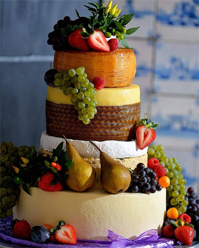 Classic Cheese Wheel Cake