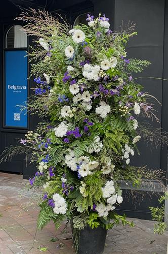 Floral Tree for Wedding, custom designed Knightsbridge London