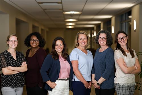 Together, stronger: Our all female obstetric team dedicated to your health.