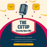 The Cutup: Open Mic Comedy Night with host Billy Baker