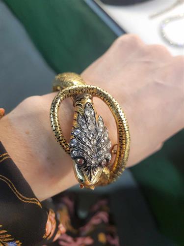 Antique Snake bracelet