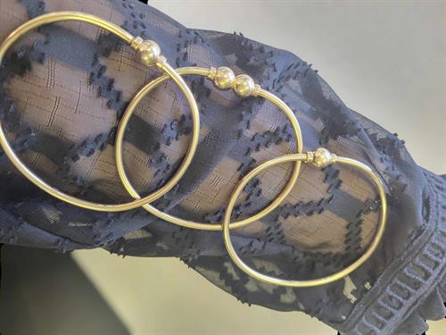 Cape Cod gold bangles