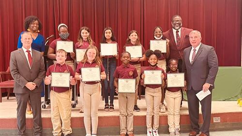 Induction Ceremony - Rachel Patterson Elementary School