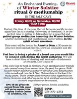 An Enchanted Evening of Winter Solstice: Ritual & Mediumship with Annette Dion