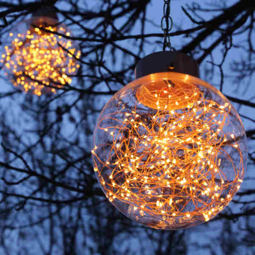 Beautiful Firefly Globes