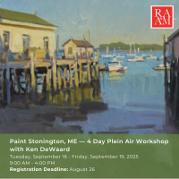 Paint Stonington, ME — 4 Day Plein Air Workshop with Ken DeWaard - Rockport Art Association & Museum