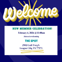 New Member Welcome - The Spot