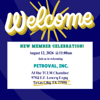 New Member Welcome - PETROVAL, Inc.