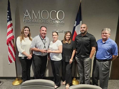 2024 Power of Partnership Award Presented to AMOCO Federal Credit Union