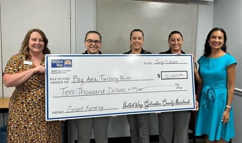 Check presentation to Bay Area Turning Point