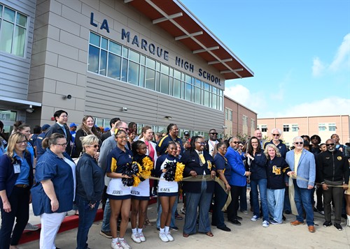 Brand new La Marque High School building