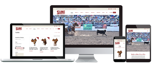 Slone Saddles Website Design Slone Saddles Website Design