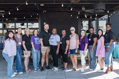 Staff and Board at E-Race Domestic Violence Scavenger Hunt 2026
