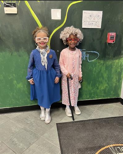 100th Day of School. Scholars can dress up like they are 100 years old!