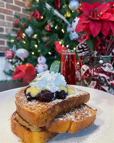 Lemon Curd & Wildberry French Toast