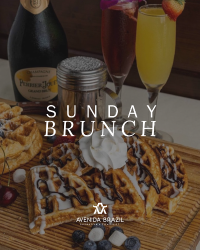 Open 11am-3pm Every Sunday For Brunch!