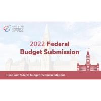 Ontario Chamber Network: Federal Budget Must Address Canada’s Competitiveness Problem