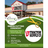 Ribbon Cutting & Grand Opening - Tractor Supply Co.