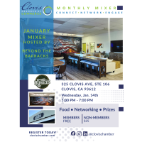 Monthly Mixer-Beyond the Barracks