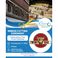 Ribbon Cutting & Grand Opening - Twins Bar