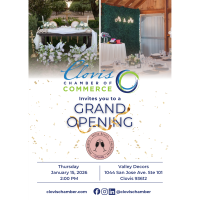 Ribbon Cutting & Grand Opening - Valley Decors