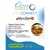 Lunch Connect- Sakura Chaya Clovis