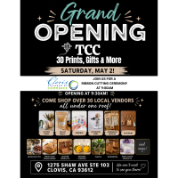Ribbon Cutting & Grand Opening - TCC with 3D Prints