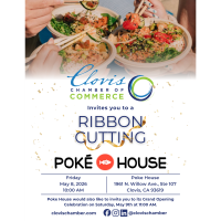 Ribbon Cutting - Poke House