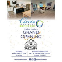 Ribbon Cutting & Grand Opening - Waylon Construction